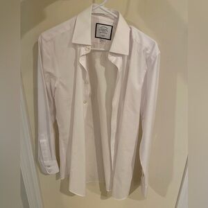 Charles Tyrwhitt Slim Fit Non-Iron Men’s White Dress Shirt